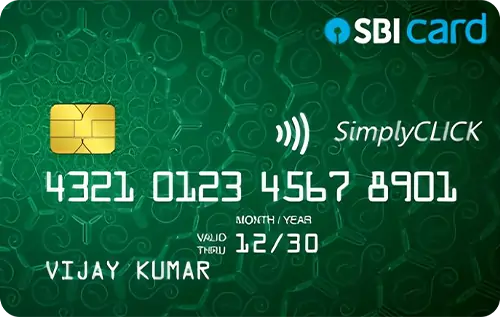 SBI SimplyCLICK Credit Card