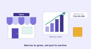 Business loan illustration